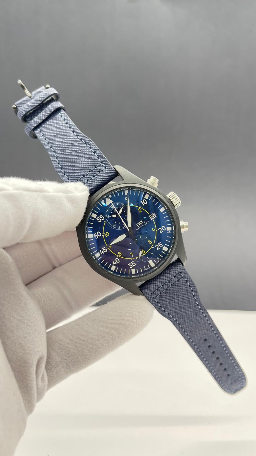 IWC Pilot  Siyah Kasa Otomatik Pilot Saat Iwc Pilot Model L-792